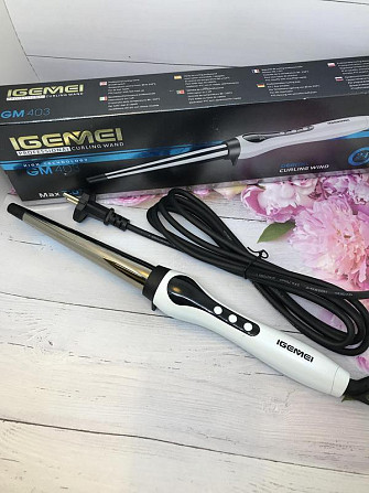 Плойка конусная Gemei GM-403 30 Вт Київ - изображение 1