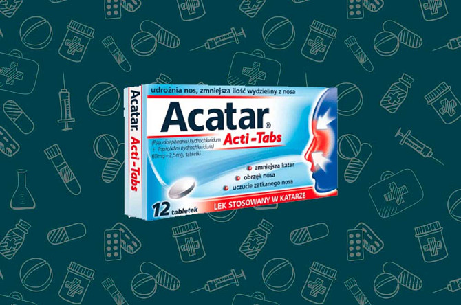 Купить Acatar (Акатар) в Украине | Доставка таблеток из ЕС Ровно - изображение 1