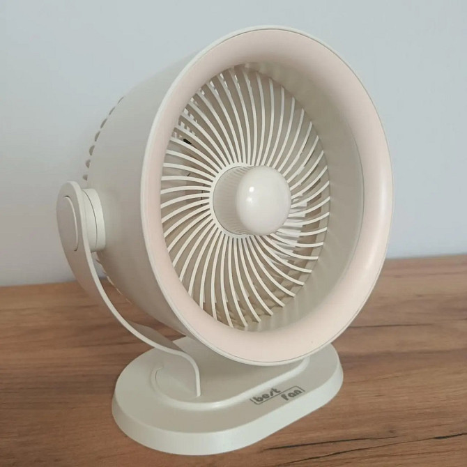 Вентилятор настольний Best Fan ВТ-003 5 Вт белый Київ - изображение 1