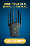 Wi-Fi ретранслятор AC1200 6-антен 2,4/5 ГГц — усилитель сигнала 1200 Мбит/с Киев