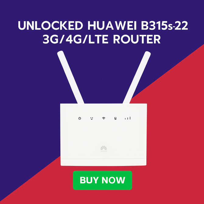 Разблокированный Huawei B315s-22 LTE 4G WiFi роутер / CPE Київ - изображение 1