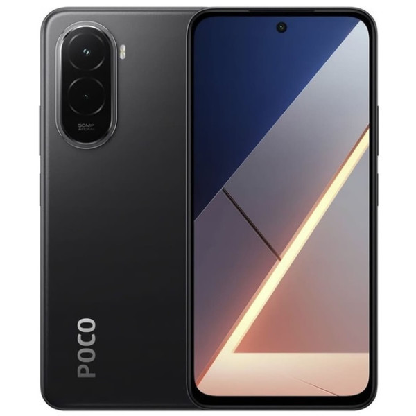 Смартфон Xiaomi Poco M7 4G 6/128GB NFC Black Global (Код товару:42306) Харьков - изображение 1