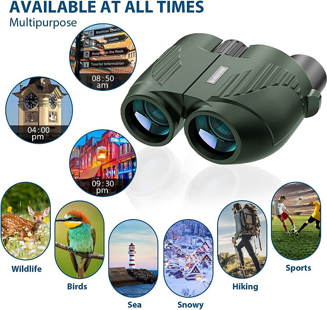 20×25 HD Pocket Binocular – компактный профессиональный бинокль Киев - изображение 1