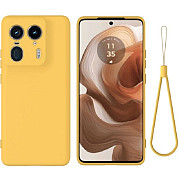 DM Чохол Silicone Case Full Camera для Motorola Edge 50 Ultra Yellow (Код товару:42143) Харьков