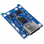Плата для зарядки литиевых аккумуляторов 5V на чипе TP4056, зарядный модуль USB Type C с защитой Харьков