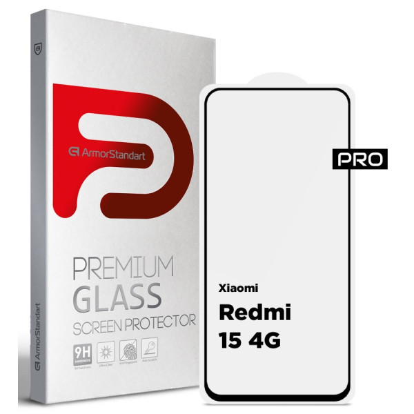 Захисне скло ArmorStandart Pro для Xiaomi Redmi 15 4G (ARM85415) (Код товару:42248) Харьков - изображение 1