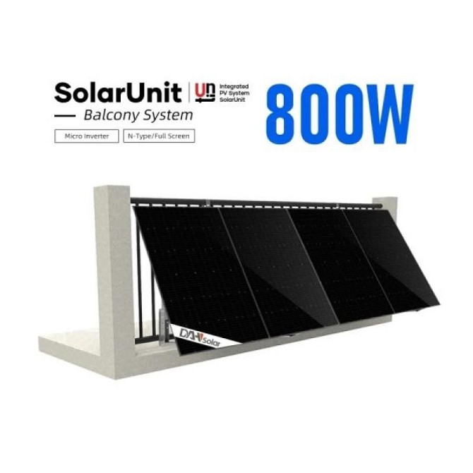 Балконна сонячна станція SolarUnit 800 Вт Житомир - изображение 1