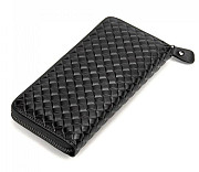 Мужской клатч кожаный Tiding Bag, черный Київ