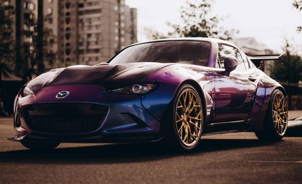 219 Mazda Miata ND кабриолет с водителем на съемки фотосессии Київ - изображение 1