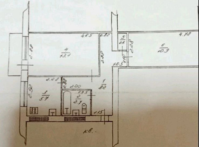 ТОРГ. Продам 2-х ком. 1 станция Люстдорфской дороги. 4 этаж. Одесса - изображение 1