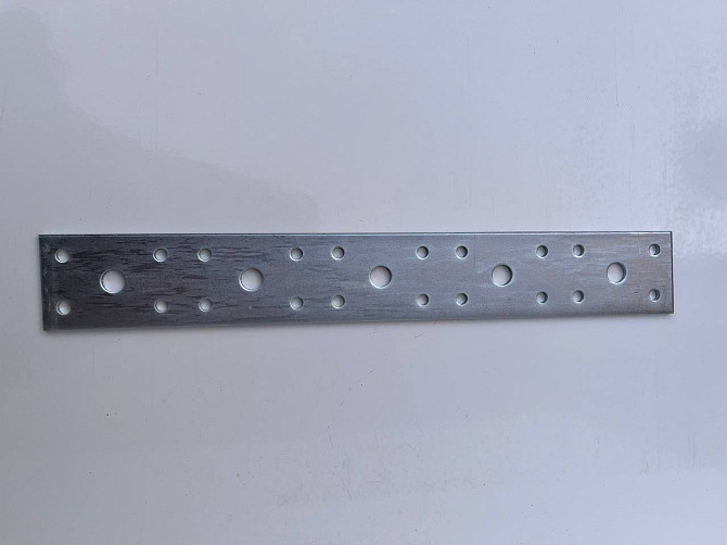 Пластина 35х250х2 з'єднувальна кріпильна оцинкована сталева Нововолынск - изображение 1