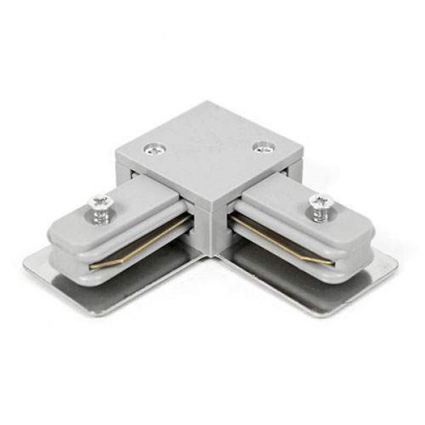 Коннектор трековый угловой 096-002-0002 серый Horoz Киев - изображение 1