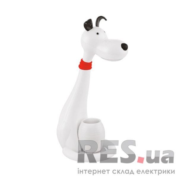 Лампа настольная 6w 350lm 3000-4500-6000K IP20 белый SNOOPY HOROZ ELECTRIC Киев - изображение 1