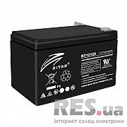 Аккумуляторная батарея RT12120B 12V 12 Ah AGM RITAR Киев
