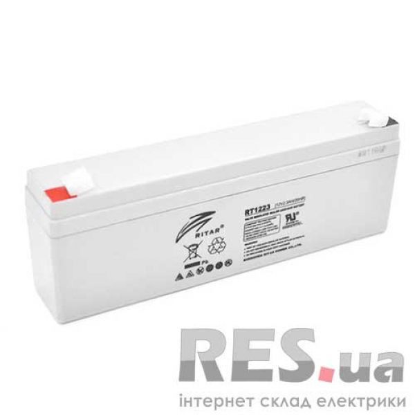 Аккумуляторная батарея RT1223 12V 2.3 Ah AGM RITAR Киев - изображение 1
