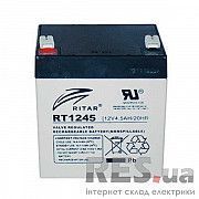 Аккумуляторная батарея RT1245 12V 4.5 Ah AGM RITAR Киев