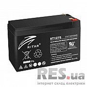 Аккумуляторная батарея RT1275B 12V 7,5 Ah AGM черный RITAR Киев