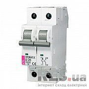 Автоматический выключатель ETIMAT 6 2p D 25A ETI Киев