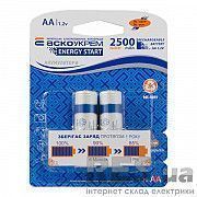 Аккумулятор AA 1,2В/2500мАг  NH-AA2500 ES (блистер 2 шт)  АскоУкрем Киев