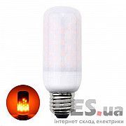 Лампа светодиодная LED 3W с эффектом огня E27 1300-1700K LM788 Lemanso Киев