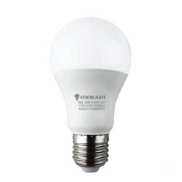 Лампа светодиодная A60 10Вт 4100K E27 ENERLIGHT Киев - изображение 1