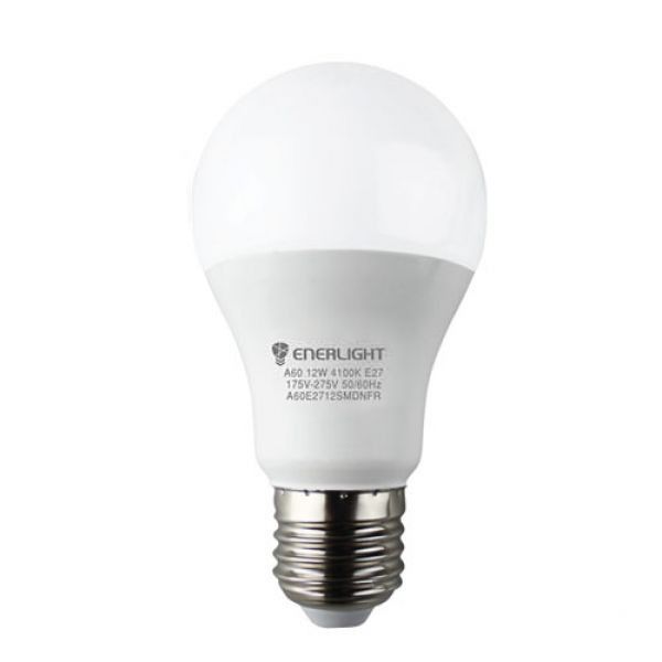 Лампа светодиодная A60 12Вт 4100K E27 ENERLIGHT Київ - изображение 1