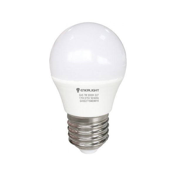 Светодиодная лампа Enerlight G45 7W 3000K E27 (G45E277SMDWFR) Київ - изображение 1