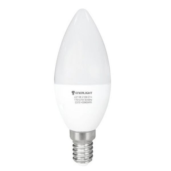 Лампа светодиодная С37 5Вт 3000K E14 ENERLIGHT Киев - изображение 1