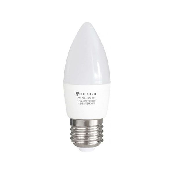 Светодиодная лампа Enerlight С37 5W 4100K E27 (C37E275SMDNFR) Киев - изображение 1