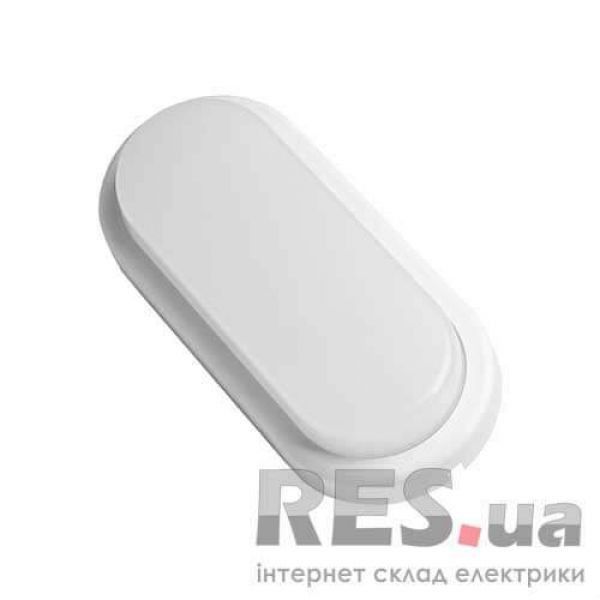 Светодиодный LED светильник овальный накладной ЖКХ 12W 5500К EUROLAMP Киев - изображение 1