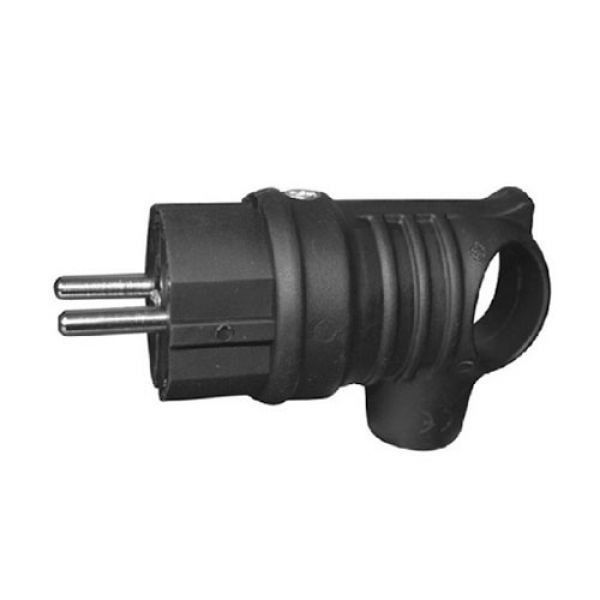 Вилка переносная Lezard IP44 2P+E Каучук (106-0400-0109) Киев - изображение 1