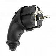 Вилка переносная Lezard IP44 2P+E Каучук (106-0400-0108) Киев