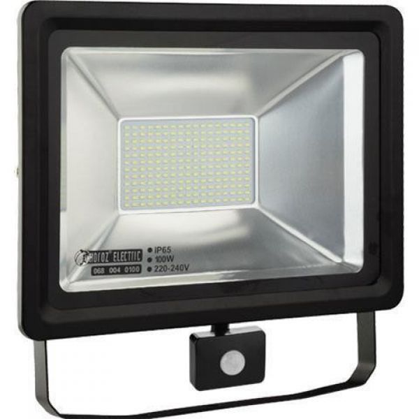 Прожектор LED 100Вт + датчик движения 6400K IP65 068-004-0100 Horoz Киев - изображение 1