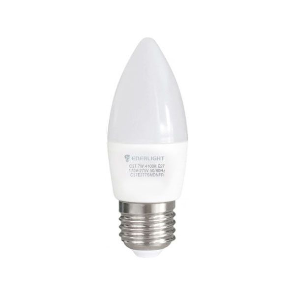 Светодиодная лампа Enerlight С37 7Вт 4100K E27 (C37E277SMDNFR) Київ - изображение 1