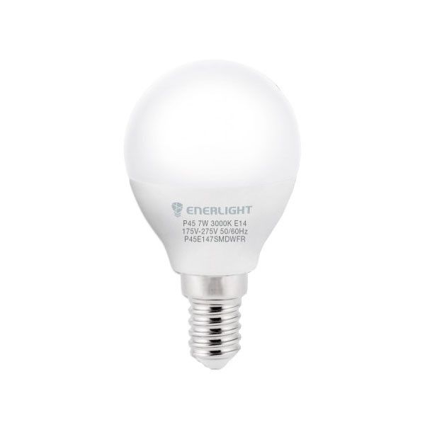 Светодиодная лампа Enerlight P45 7Вт 3000K E14 (P45E147SMDWFR) Киев - изображение 1