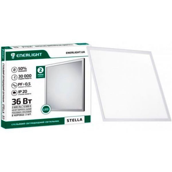 Светильник потолочный LED STELLA 36Вт 6500К ENERLIGHT Киев - изображение 1
