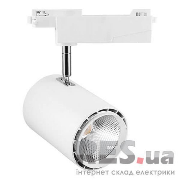 Светильник трековый COB 40W 3600Lm 4000K IP40 белый AL105 Feron Київ - изображение 1
