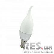 Лампа светодиодная свеча на ветру C37T 7.5W E14 2700K LM702 Lemanso Киев