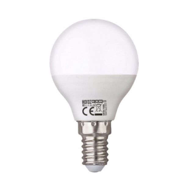 Лампа светодиодная G45 Е14 4W 220V 6400K Horoz 001-005-0004 Киев - изображение 1