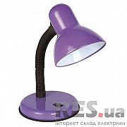 Настольная лампа Lemanso 60W E27 LMN094 фиолетовая с выключателем Киев