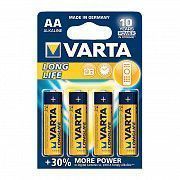 Батарейка VARTA LONGLIFE AA BLI 4 (4106101414) Киев