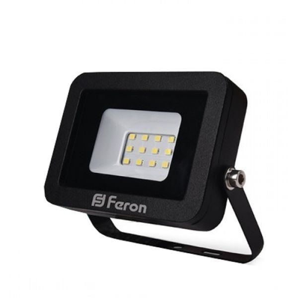 Прожектор LED 10W 6400K 230V черный IP65 LL-851 Feron Киев - изображение 1