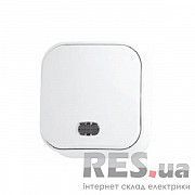 1-клавишный выключатель с подсветой EVA HOROZ (112-002-0001) Киев