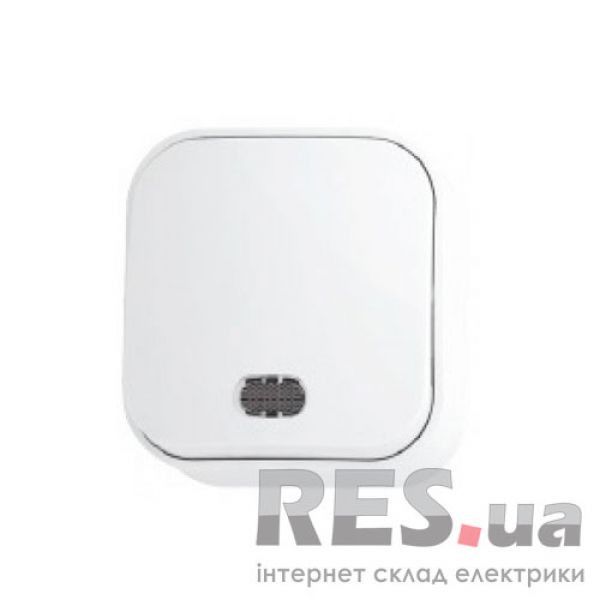 1-клавишный выключатель с подсветой EVA HOROZ (112-002-0001) Киев - изображение 1