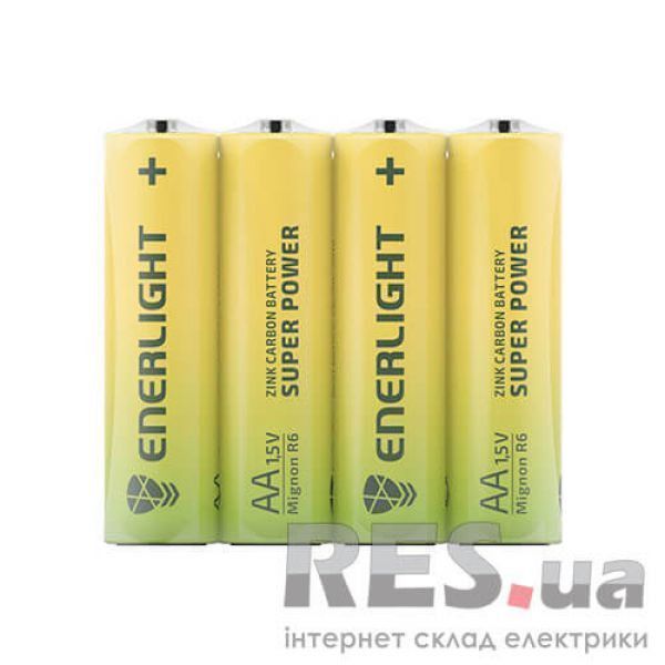 Батарейка AA Super Power FOL 4 ENERLIGHT (4шт) Київ - изображение 1
