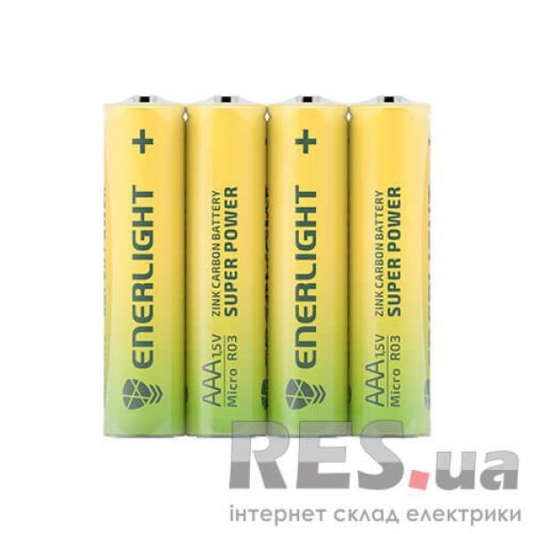 Батарейка AAA Super Power FOL 4 ENERLIGHT (4шт) Киев - изображение 1