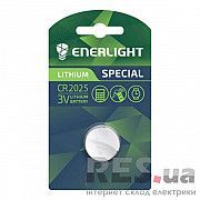Батарейка CR 2025 LITHIUM BLI 1 ENERLIGHT (1 шт) Киев