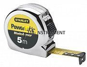 Рулетка 5м х 25мм "MICRO POWERLOCK" армированная лента STANLEY 0-33-514 Кременчуг