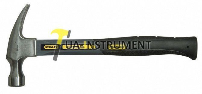 Молоток 450г Grey Fiberglass Rip Claw с прямым гвоздодером STANLEY 1-51-625 Кременчуг - изображение 1