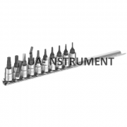 Набор звездочек Torx 1/4" в держателе 10 ед. (T6-T30) Stanley Expert E030703 Кременчуг